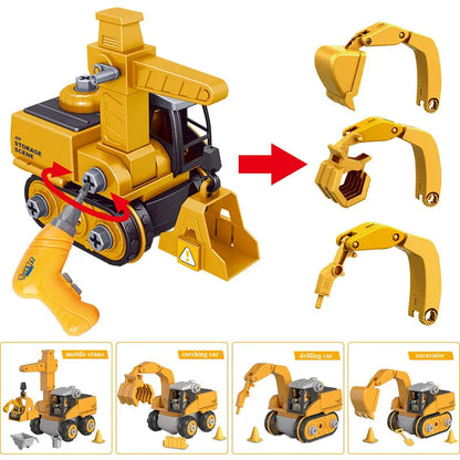 Hudson & Jurgen – Master Builder Set | Engineering Toy with Easy-to-Use Tools | Develops Creativity and Teamwork