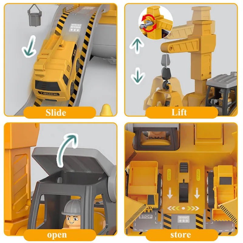 Hudson & Jurgen – Master Builder Set | Engineering Toy with Easy-to-Use Tools | Develops Creativity and Teamwork