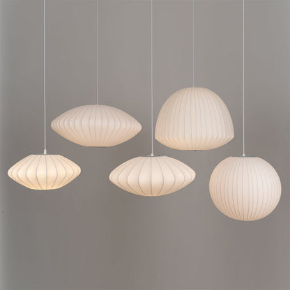Minimalist White Bubble Hanging Pendant Light