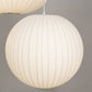 Minimalist White Bubble Hanging Pendant Light