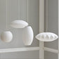 Minimalist White Bubble Hanging Pendant Light