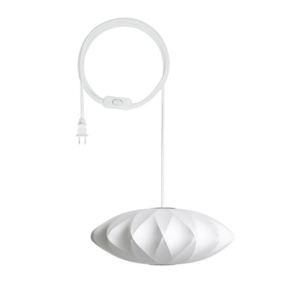 Minimalist White Bubble Hanging Pendant Light