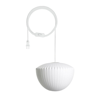Minimalist White Bubble Hanging Pendant Light