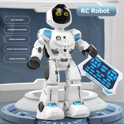 New Smart Robot Toy With LED Light -  Programming Singing And Dancing Toy