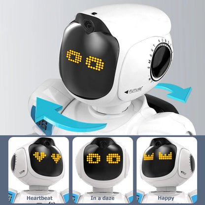 New Smart Robot Toy With LED Light -  Programming Singing And Dancing Toy