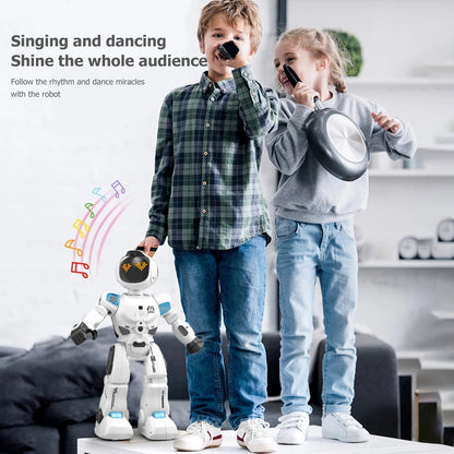 New Smart Robot Toy With LED Light -  Programming Singing And Dancing Toy