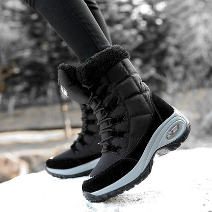 Lucina Winter Warm Mid-Calf Snow Boots for Women