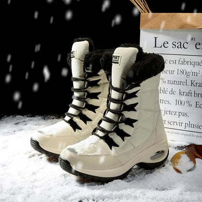 Lucina Winter Warm Mid-Calf Snow Boots for Women