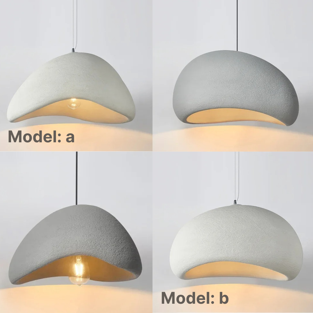 Hudson & Jurgen – Nordic Pendant Lighting | Dimmable Glass & Metal Ceiling Light Fixture | Adjustable Height for Ambient Home Decor