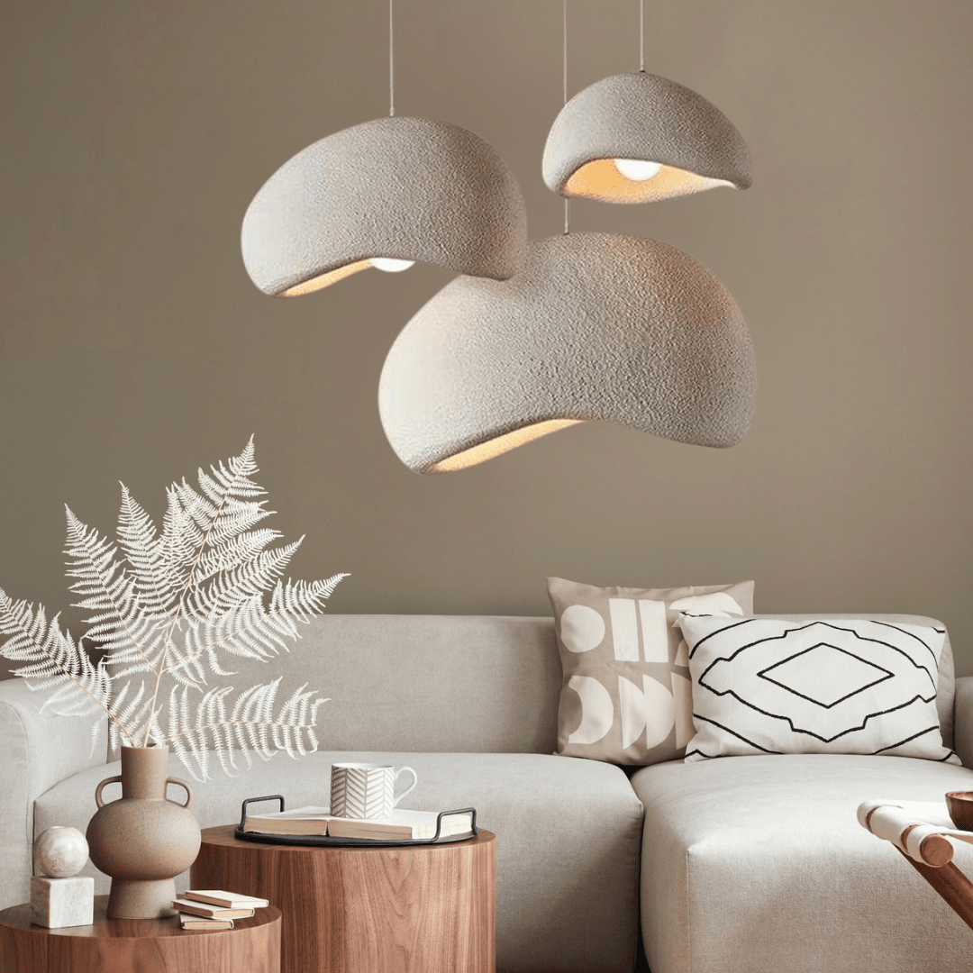 Hudson & Jurgen – Nordic Pendant Lighting | Dimmable Glass & Metal Ceiling Light Fixture | Adjustable Height for Ambient Home Decor