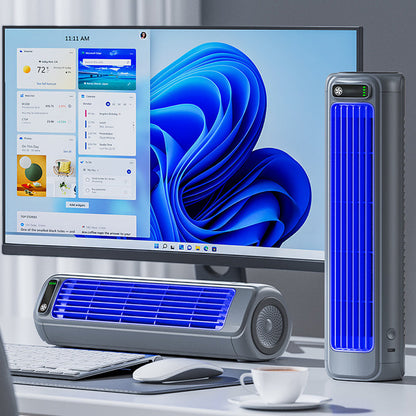 Hudson & Jurgen – Portable AC Unit | Cordless Rechargeable Mini Air Conditioner with Rapid Cooling | Compact Solution for Summer Comfort