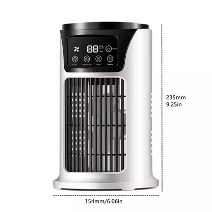 Hudson & Jurgen – Portable AC Unit | Mini Air Conditioner with Remote Control & Energy Saving Design | Ideal for Small Spaces