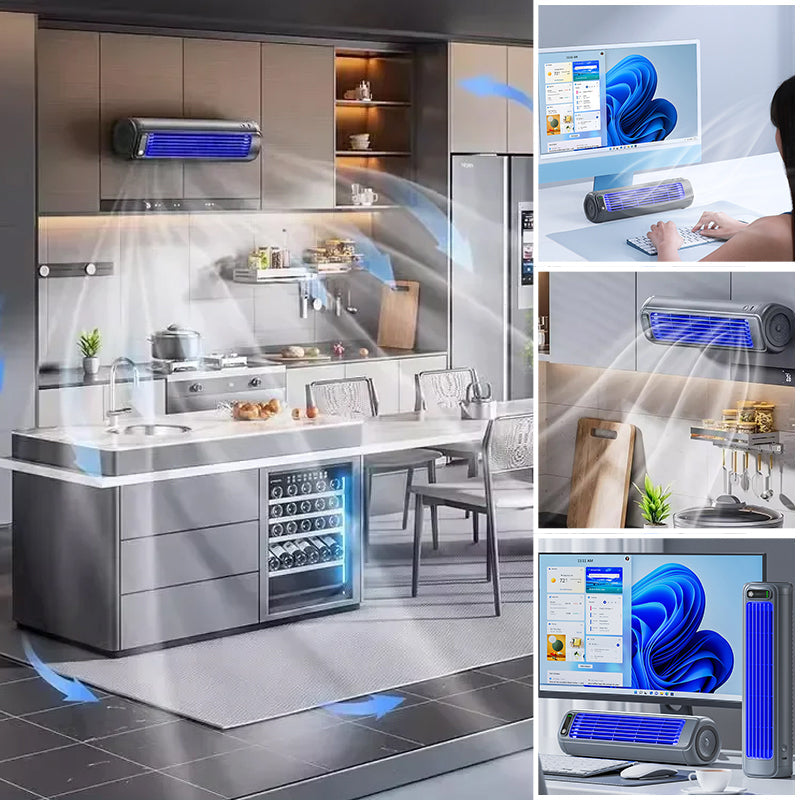Hudson & Jurgen – Portable Air Conditioner | Fast Cooling AC Unit with Wall-Mountable Design | Compact Solution for Home and Office Comfort