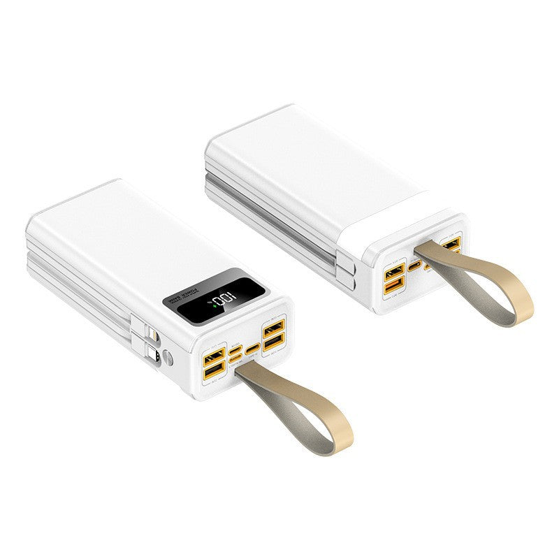Hudson & Jurgen – Best Power Bank | Best Portable Charger with LED Indicator & Multi-USB Ports | High-Capacity Portable Power Bank for iPhone, Samsung & Android