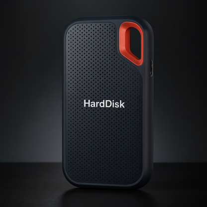 Hudson & Jurgen – Portable SSD External Hard Drive with High-Speed USB-C | Compact Design for Fast Data Transfer