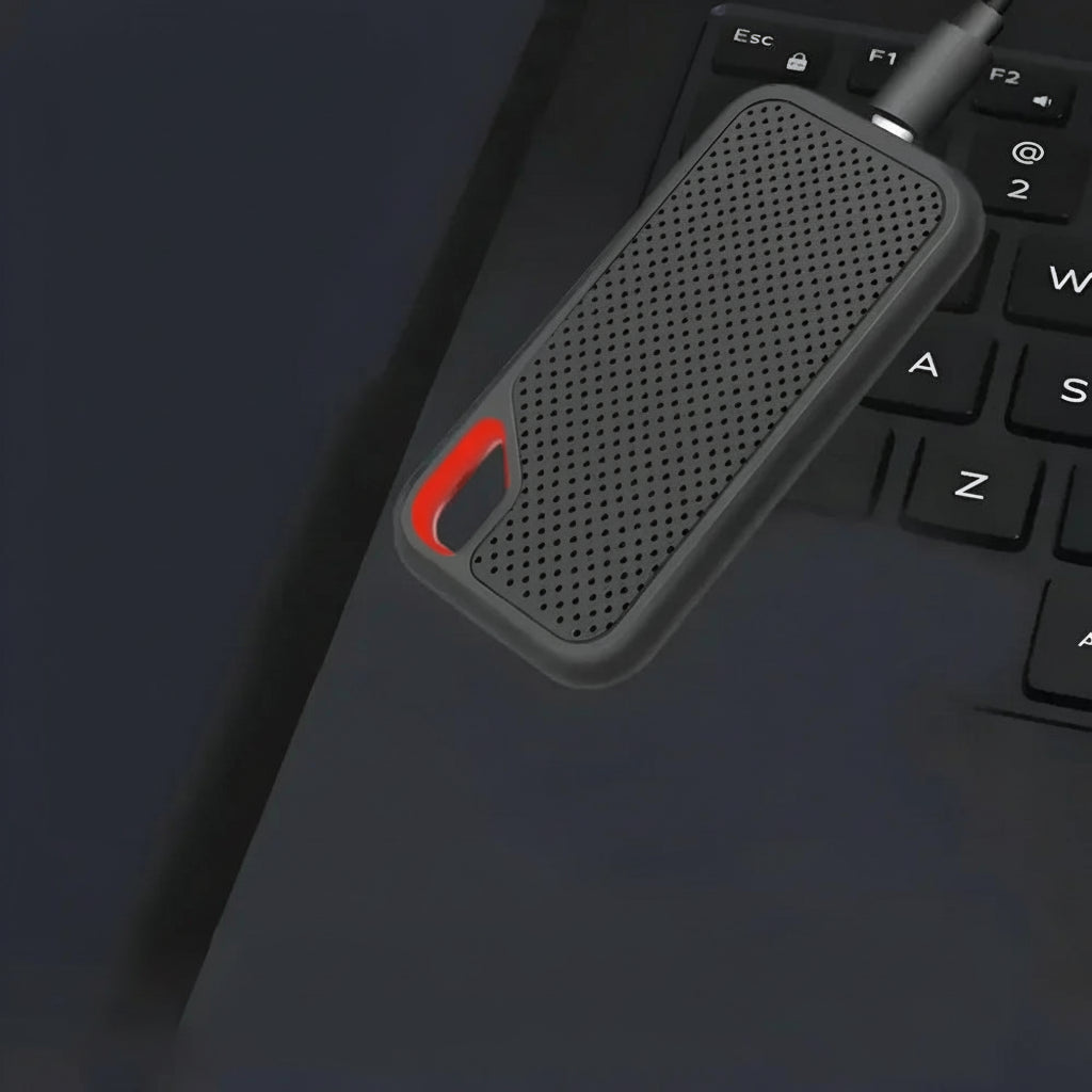 Hudson & Jurgen – Portable SSD External Hard Drive with High-Speed USB-C | Compact Design for Fast Data Transfer