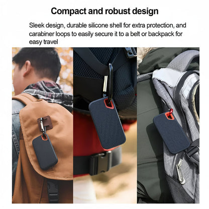 Hudson & Jurgen – Portable SSD External Hard Drive with High-Speed USB-C | Compact Design for Fast Data Transfer