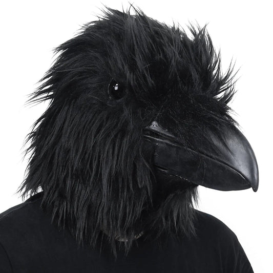 Ventayo – Raben-Kostümmaske | Gruselige Halloweenmaske mit realistischem Gothic-Design | Perfektes Accessoire für Mottopartys