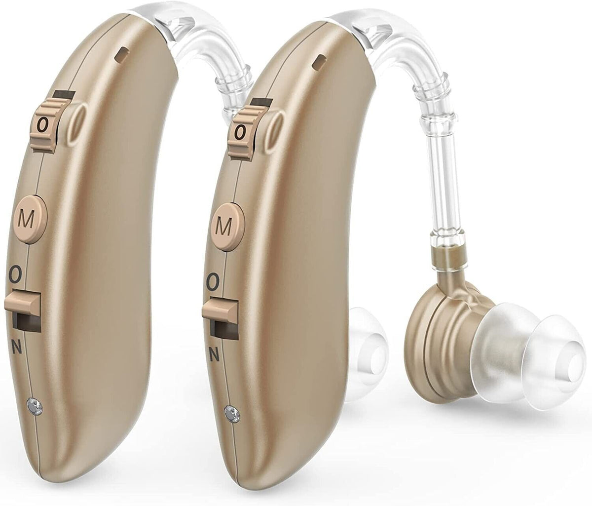 Hudson & Jurgen – Rechargeable OTC Hearing Aids with Noise Reduction | Comfortable Fit for Clear Sound