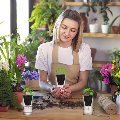 50/100 stk 2-tommer hydroponiske netpotter – brede læbede spalteformede meshkurve