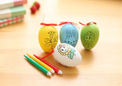 Set of 5 DIY Foam Easter Eggs