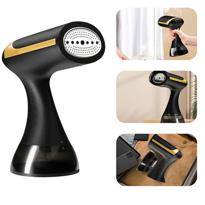 1500W Håndholdt Tøjdamper – Hurtigopvarmende Bærbar Dampstrygejern til Hjem og Rejse