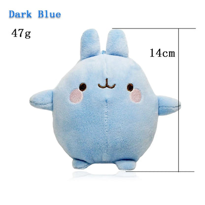 14cm Plush Keychain – Cute Rabbit & Chick Pendant Stuffed Doll for Kids