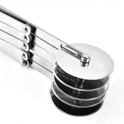 Stainless Steel Multi-Wheel Dough Divider – Adjustable Pastry Cutter