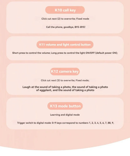 Cartoon Radish Toy Phone – Educational & Interactive Learning for Kids