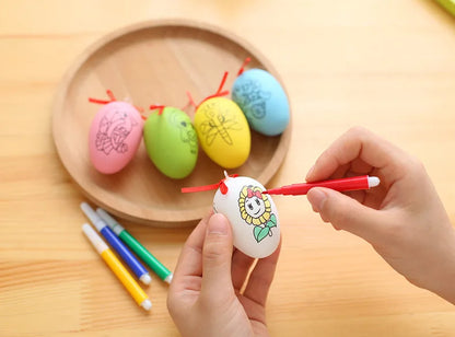 Set of 5 DIY Foam Easter Eggs