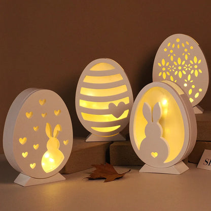 Cute Rabbit Silicone Mold for DIY Easter Bunny LED Night Light