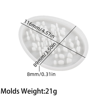 Cute Rabbit Silicone Mold for DIY Easter Bunny LED Night Light