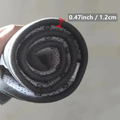 Chic brostensdesign køkkemåtte – blød, vaskbar og skridsikker