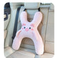 Kids Car Neck Pillow with Seat Belt Safety Sleep Aid Prevent Leaning Head Back