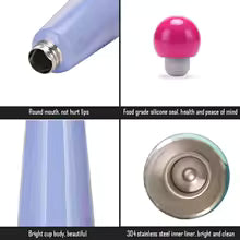 Hudson & Jurgen – Elegant Steel | Water Bottle with Insulated Design & 2-Tone Finish for Perfect Hydration