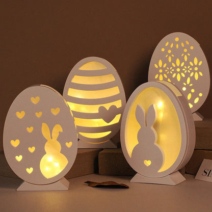 Cute Rabbit Silicone Mold for DIY Easter Bunny LED Night Light