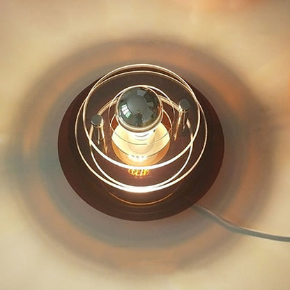 Modern Colorful Iron Acrylic Flying Saucer Shade Light Wall Sconce Lamp For Room