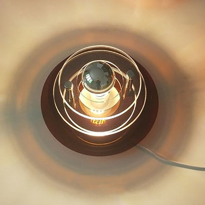 Modern Colorful Iron Acrylic Flying Saucer Shade Light Wall Sconce Lamp For Room