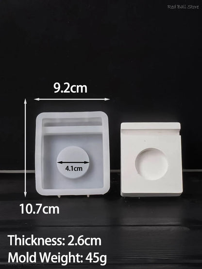 DIY Rabbit & Butterfly Candle Holder Silicone Mold