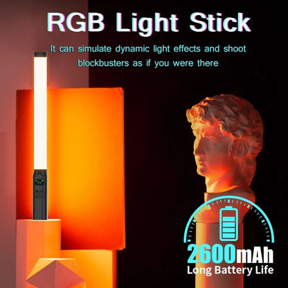 Handheld RGB LED Light Wand – 50CM Photography Studio Lamp