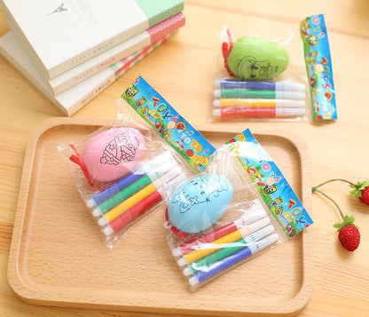 Set of 5 DIY Foam Easter Eggs