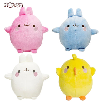 14cm Plush Keychain – Cute Rabbit & Chick Pendant Stuffed Doll for Kids