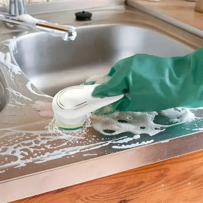 5-i-1 Multifunktionel Elektrisk Rensebørste