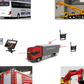 Trailer Truck RV Wireless Backup Camera System
