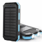 Solar Power Bank - Portable and Waterproof