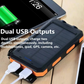 Solar Power Bank - Portable and Waterproof