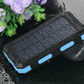Solar Power Bank - Portable and Waterproof