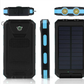 500000mAh Solar Charger Waterproof Power Bank External