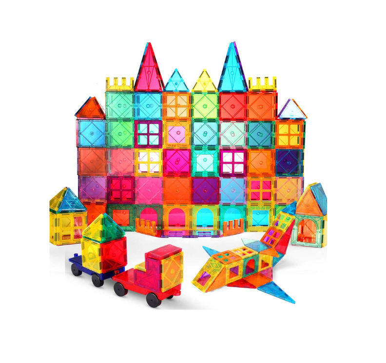 Montessori Magnetic Building Blocks (60 pieces) | Montessori toys