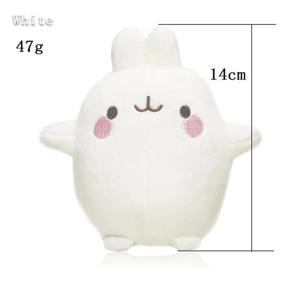 14cm Plush Keychain – Cute Rabbit & Chick Pendant Stuffed Doll for Kids